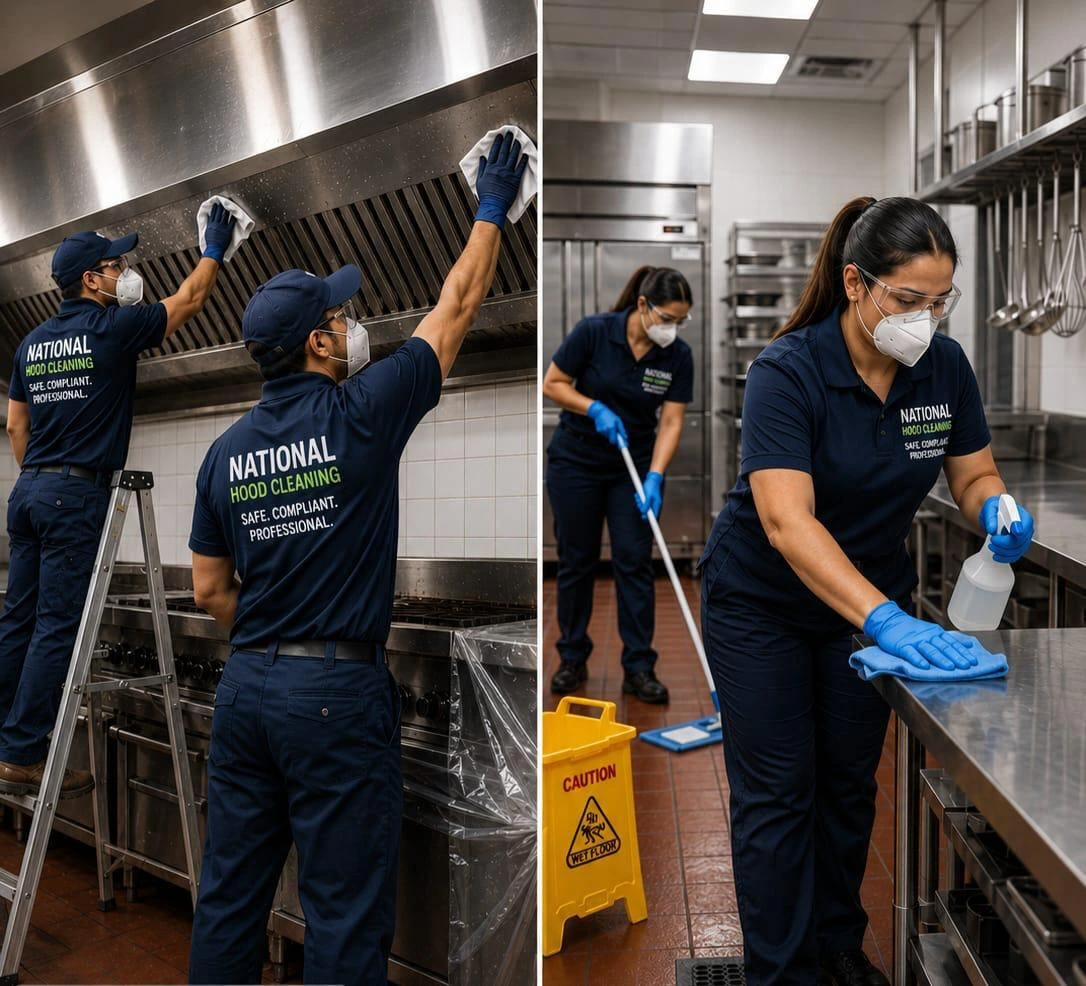 Restaurant Exhaust Hood and Fan Cleaning