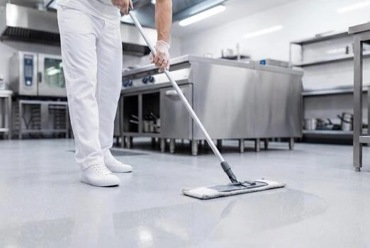 Commercial Kitchen Floor and Facility Janitorial Services